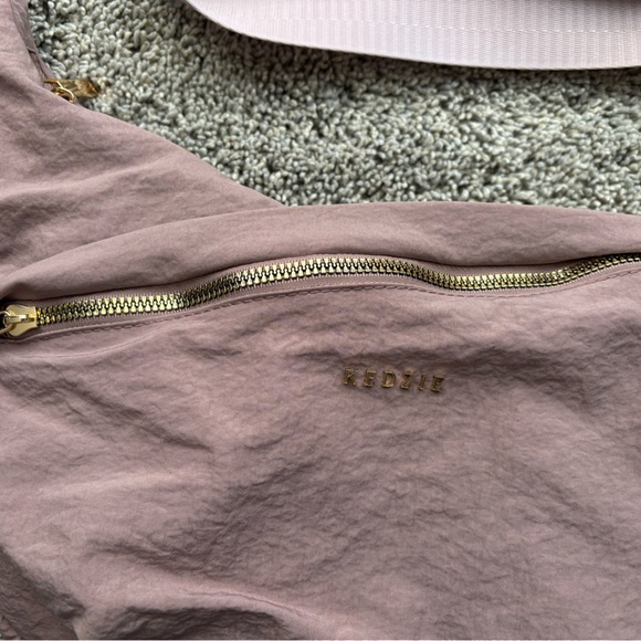 Kedzie Women’s Crossbody Purse Dusty Rose, Mauve with Gold accents - Picture 3 of 13